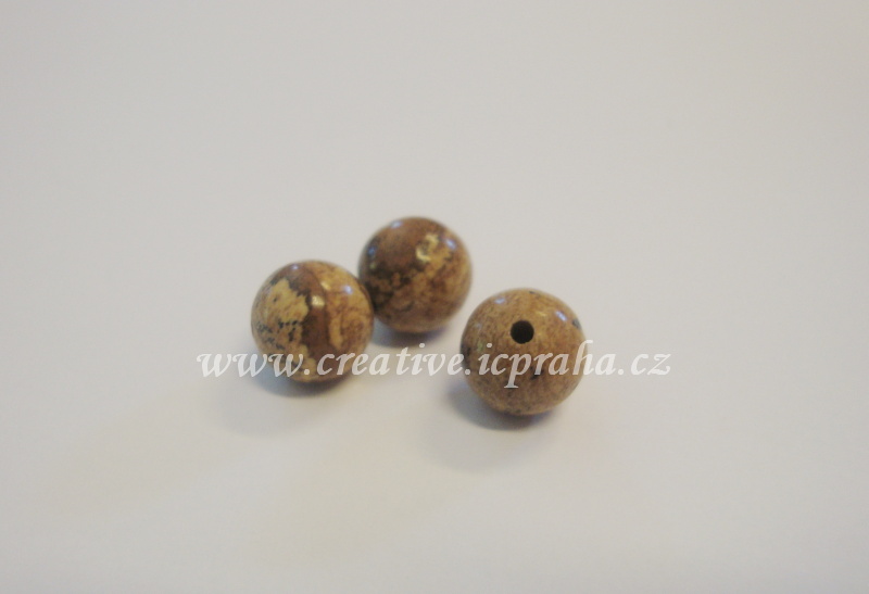minerály kulička 8mm Jaspis obrázkový bal.10ks